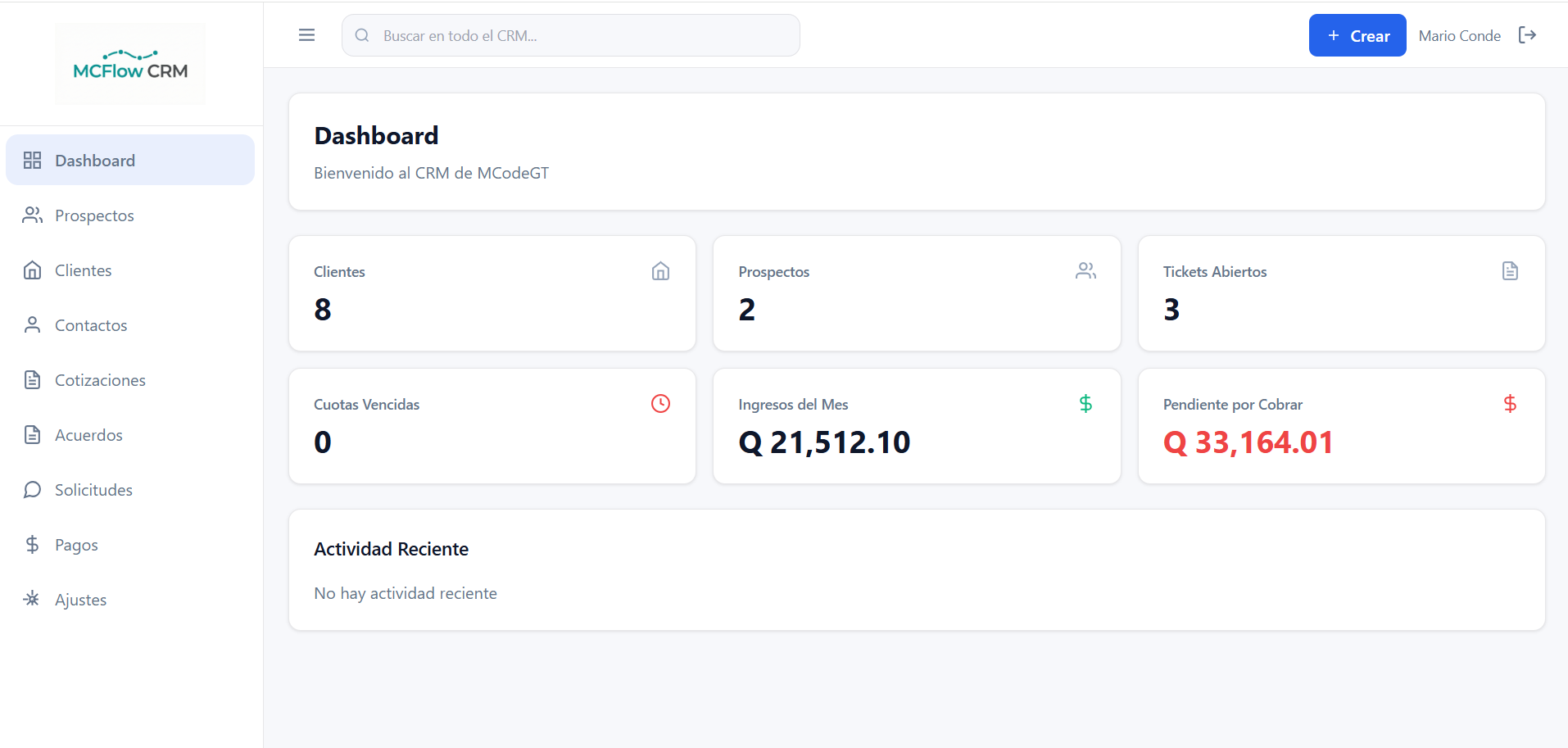 McFlow CRM